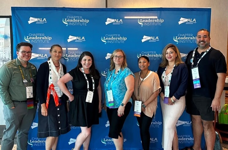 ALA Golden Gate Chapter board members at the 2026 Chapter Leadership Institute
